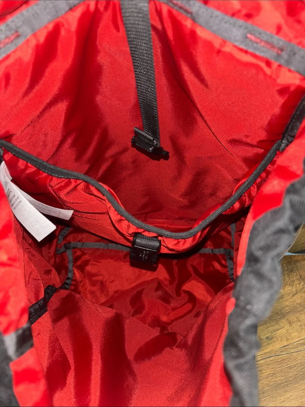 Patagonia NBC Sports Arbor Black Backpack with Maroon Accents